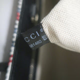 Gucci Iccug Embroidered Checked Tote Extra Large Shoulder Bag