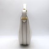 Prada Arque Small Shoulder Bag White Leather NEW