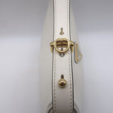 Prada Arque Small Shoulder Bag White Leather NEW