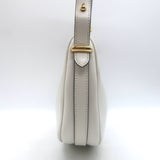 Prada Arque Small Shoulder Bag White Leather NEW