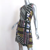 Marni Sleeveless Dress Multicolor Printed Crepe Size 38