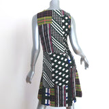 Marni Sleeveless Dress Multicolor Printed Crepe Size 38