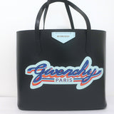 Givenchy Antigona Logo Print Tote Black Leather Extra Large Shoulder Bag