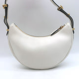 Prada Arque Small Shoulder Bag White Leather NEW