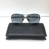 Chanel Mirrored Summer Pilot Sunglasses Black 4223 101/26
