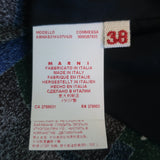 Marni Sleeveless Dress Multicolor Printed Crepe Size 38