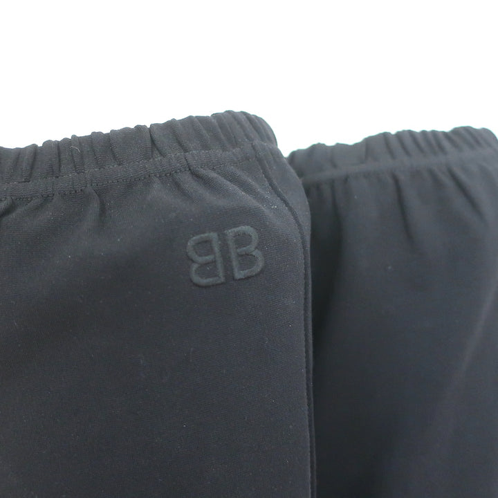 Balenciaga Sock Thigh High Boots Black Stretch Knit Size 38