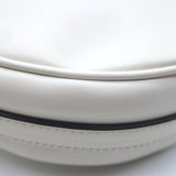 Prada Arque Small Shoulder Bag White Leather NEW