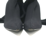 Balenciaga Sock Thigh High Boots Black Stretch Knit Size 38