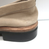Rag & Bone Slayton Penny Loafers Taupe Nubuck Leather Size 37.5