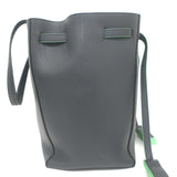 Celine Small Cabas Phantom Tassel Tote Charcoal Leather Shoulder Bag