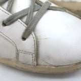 Golden Goose Superstar Glitter Star Sneakers White Leather Size 40