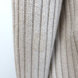 Zero + Maria Cornejo Lia Cardigan Cashmere-Wool Ribbed Knit Size Extra Small