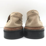 Rag & Bone Slayton Penny Loafers Taupe Nubuck Leather Size 37.5