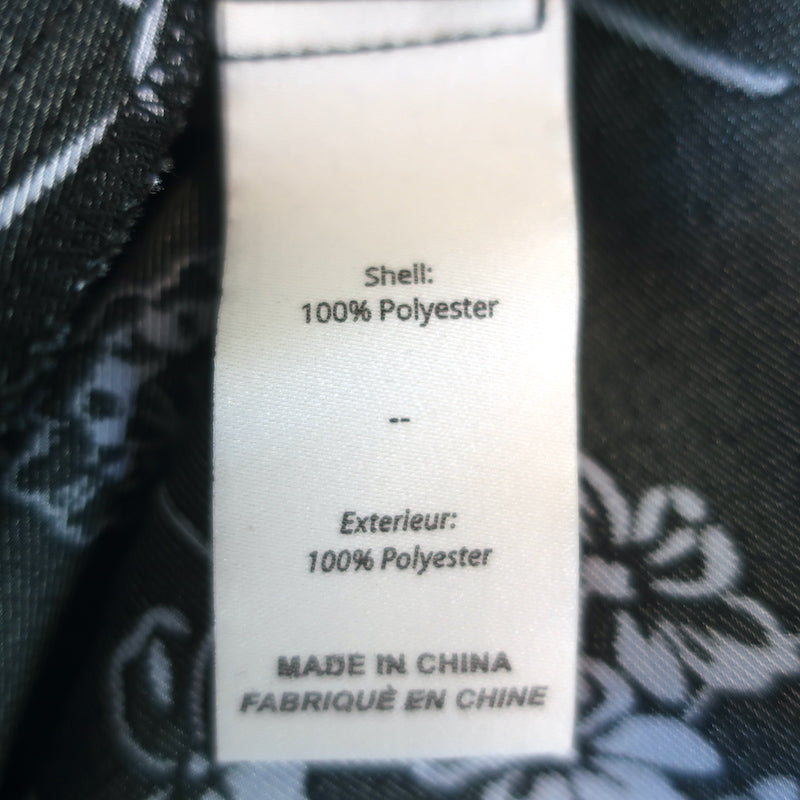 Cinq a Sept Halette Tie-Waist Ruffle Dress Charcoal Floral Print Size 6 NEW