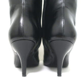 The Row Sling Knee High Boots Black Leather Size 36.5 Pointed Toe Low Heel