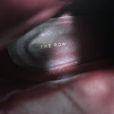 The Row Sling Knee High Boots Black Leather Size 36.5 Pointed Toe Low Heel