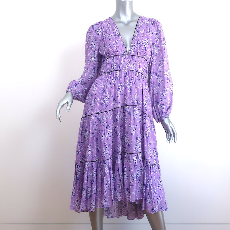 Style of Sam, Ulla Johnson silk floral dress