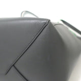 Celine Small Cabas Phantom Tassel Tote Charcoal Leather Shoulder Bag