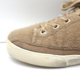 Golden Goose Superstar Shearling Low-Top Sneakers Beige Size 36