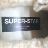 Golden Goose Superstar Shearling Low-Top Sneakers Beige Size 36