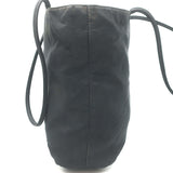Vintage Prada Tessuto Nylon Medium Top-Zip Shoulder Bag Black