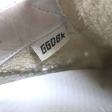 Golden Goose Superstar Glitter Star Sneakers White Leather Size 40