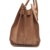 Saint Laurent Small Sac de Jour Tote Brown Leather Crossbody Bag