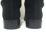 Stuart Weitzman 5050 over-the-knee boots in black leather — authentic pre-owned, gently worn