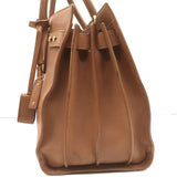 Saint Laurent Small Sac de Jour Tote Brown Leather Crossbody Bag