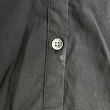 Veronica Beard Disa Button-Front Halter Dress Black Stretch Cotton Size 14