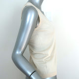 Jil Sander Tank Top Ivory Silk-Cashmere Knit Size 36