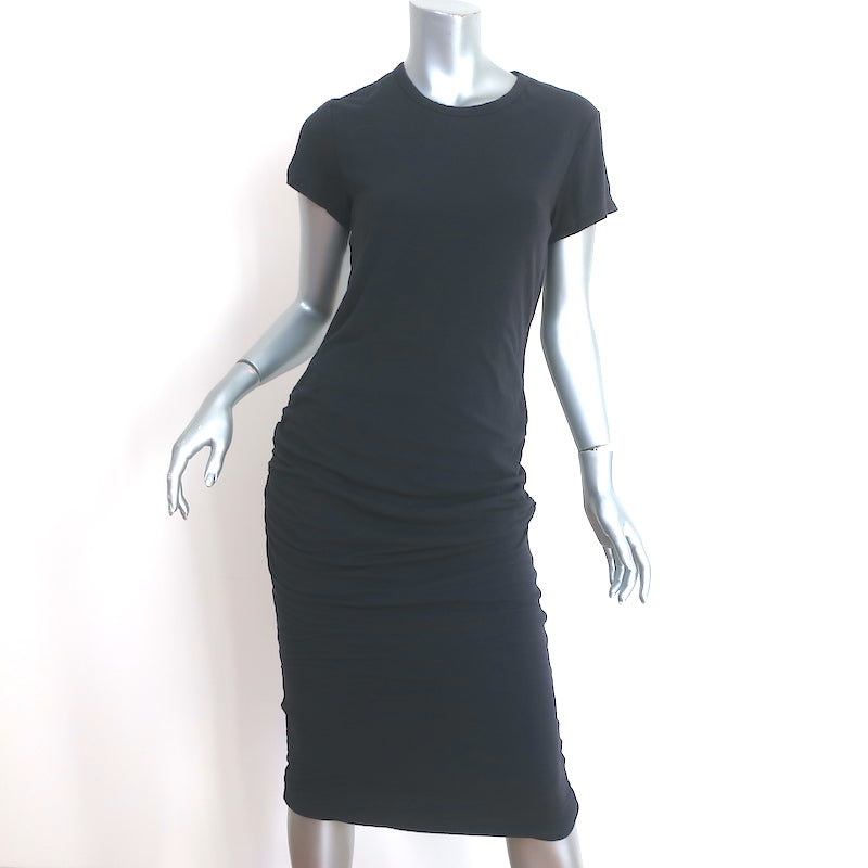 james perse classic skinny dress James Perse Classic Skinny Dress in Talc