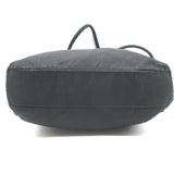 Vintage Prada Tessuto Nylon Small Shoulder Bag Black