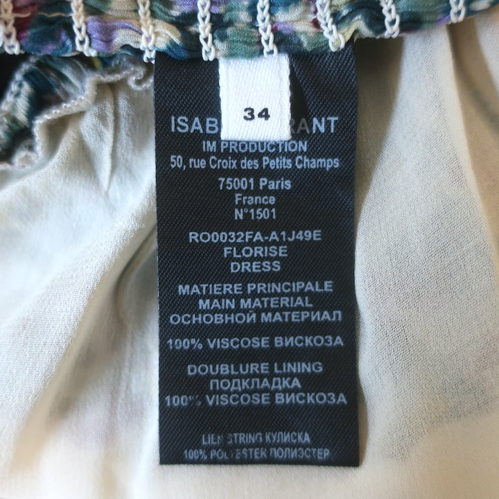 Isabel Marant Etoile Florise mini dress Sz 34, neckline