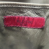 Valentino Rockstud Bucket Bag Dark Olive Leather Small Crossbody