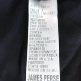 James Perse Classic Skinny T-Shirt Dress Black Ruched Stretch Jersey Size 4