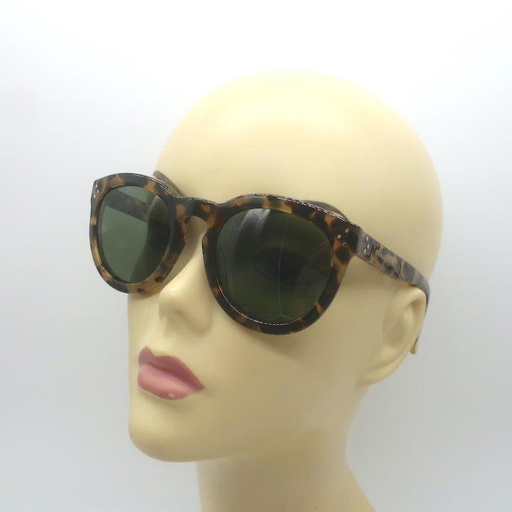Celine Preppy Sunglasses Havana Tortoise CL 41801/S 3Y7HY 52mm