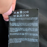 Saint Laurent Teddy Bomber Jacket Leather-Trim Burgundy Wool Size 46