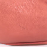 Chloe Medium Marcie satchel in Paradise Pink pebbled leather with gold hardware — authentic pre-owned crossbody.