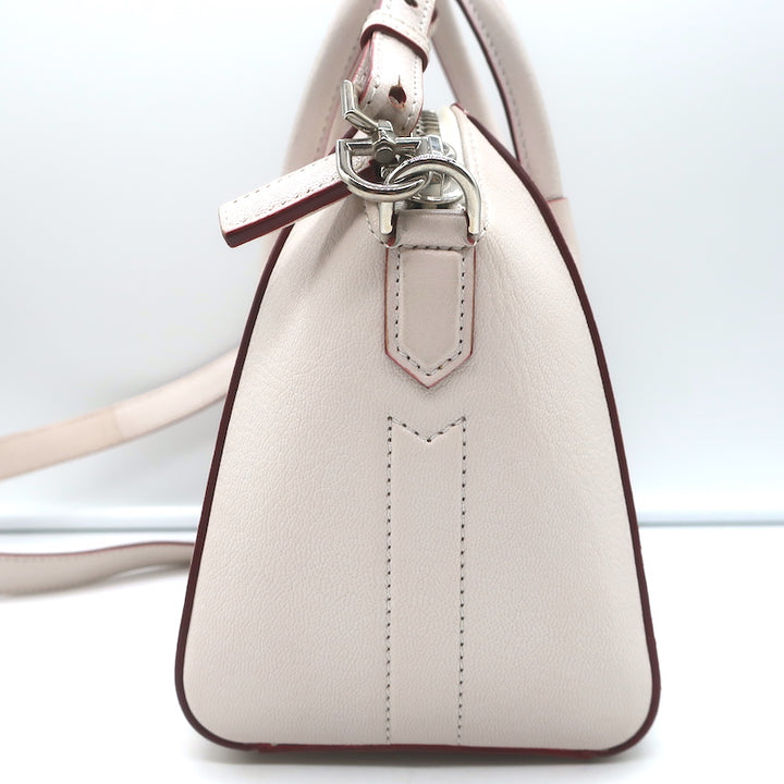 Givenchy Antigona Sugar Small Satchel Very Light Pink Leather Crossbody Bag