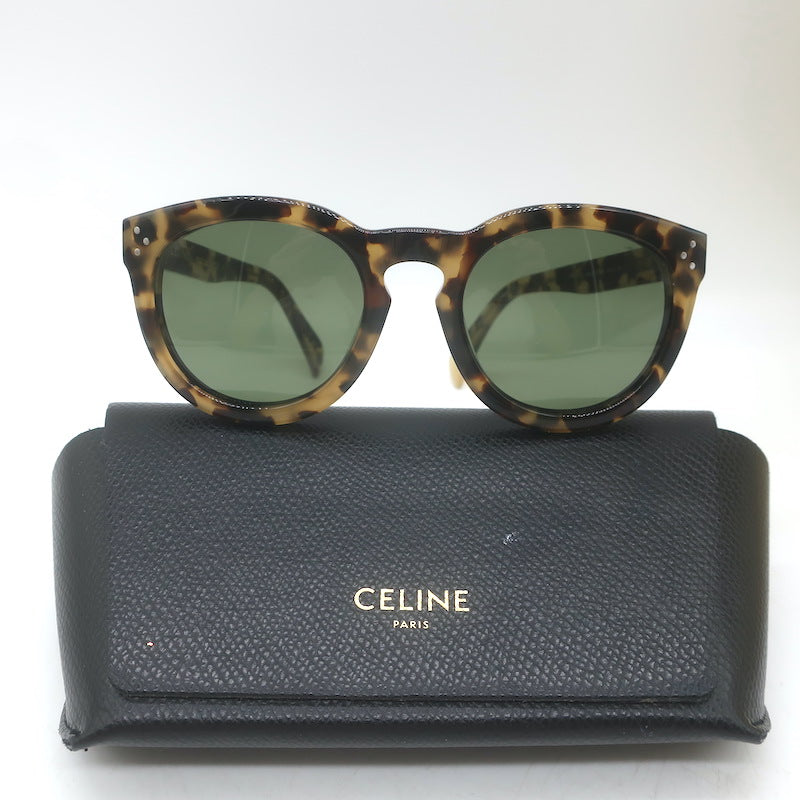 Celine Preppy Sunglasses Havana Tortoise CL 41801/S 3Y7HY 52mm