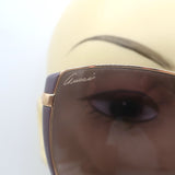 Gucci Oversize Cat Eye Sunglasses Rose Gold GG 2908/S DDBPR 60mm