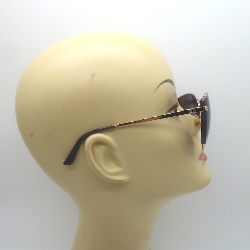 Gucci Oversize Cat Eye Sunglasses Rose Gold GG 2908/S DDBPR 60mm