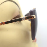 Gucci Oversize Cat Eye Sunglasses Rose Gold GG 2908/S DDBPR 60mm