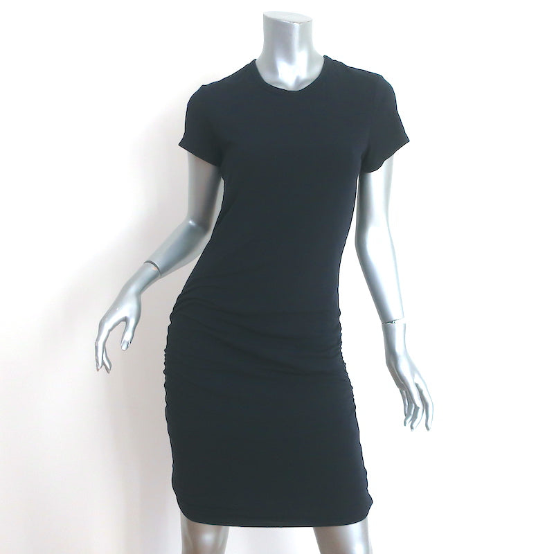 james perse ruched t shirt dress Ruched Tank Dress In Birch