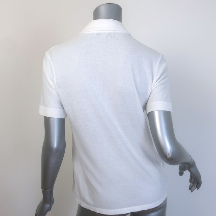 Lee Mathews Polo Shirt &amp; Davey Mini Dress Set Black &amp; White Size 0/Medium