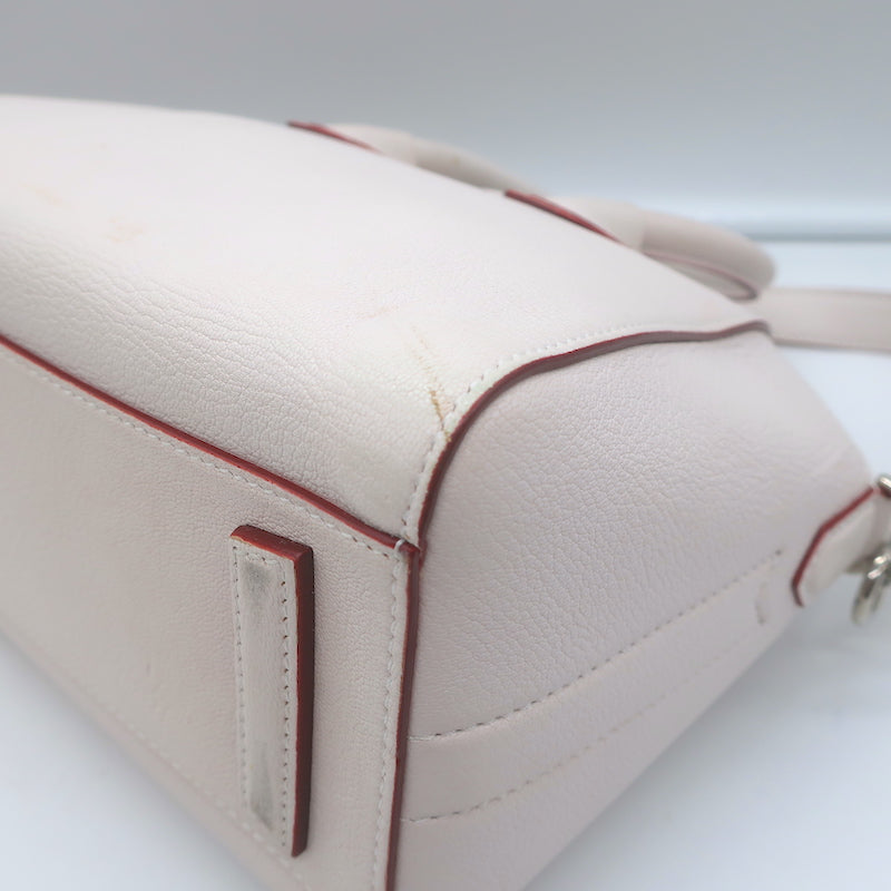 Givenchy Antigona Sugar Small Satchel Very Light Pink Leather Crossbody Bag