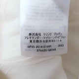 Alexander McQueen Embellished-Neck Sleeveless Mini Dress White Crepe Size 44