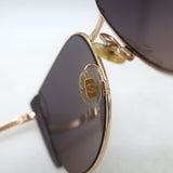 Gucci Oversize Cat Eye Sunglasses Rose Gold GG 2908/S DDBPR 60mm